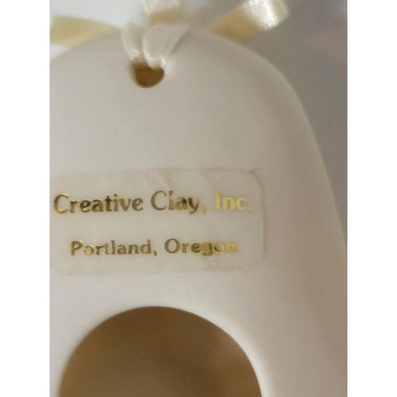 Vintage Creative Clay Hand Crafted Lot of 14 Christmas Ornaments - Picture 4 of 8